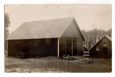 #ad Corn Crib On The Farm Farmstead Homestead Real Photo Postcard RPPC Unposted $24.99