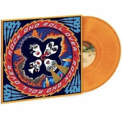 KISS Rock and Roll Over [Limited Edition Orange Colored Vinyl] LP NEW & SEALED