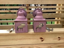 2 Moose Exterior Wall Lights Great For Hunting Camps