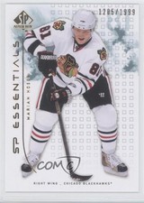 2009-10 SP Authentic SP Essentials 1205/1999 Marian Hossa #127 HOF 4k8