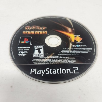 Ratchet Deadlocked PS2 PlayStation Disk Only Tested Working NTSC-U/C