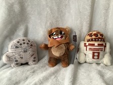 Lot of 3: Disney Parks Star Wars Plushes No Tags