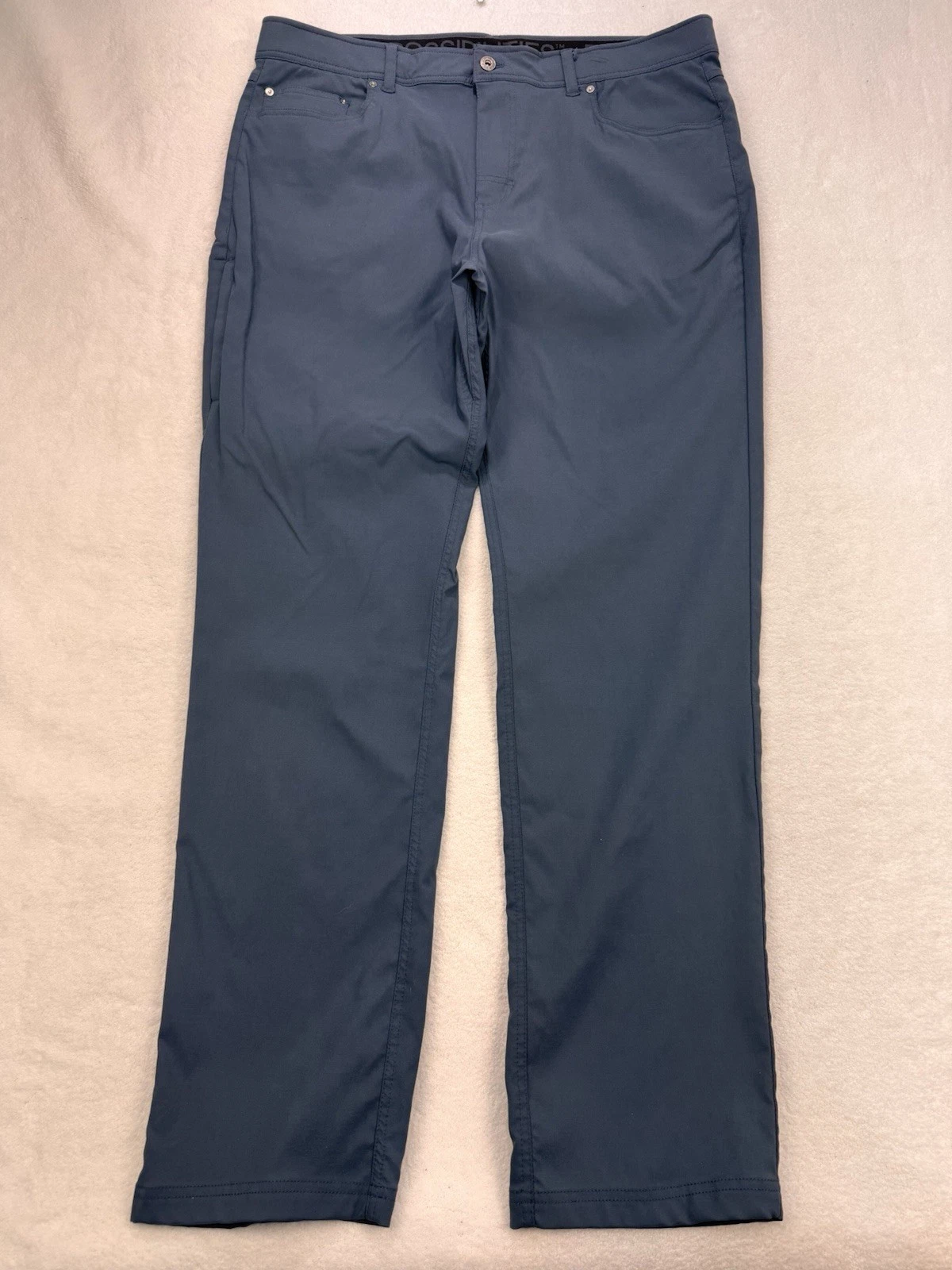 Gerry Venture Pants Men 38x34 Blue Performance Commuter Utility Nylon Hiking