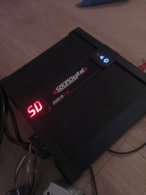 SounDigital 3000.1D EVO 3000W RMS Monoblock Car Amplifier - Auto-Verstärker