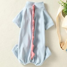 New Dinosaur Shape Cat Clothes Warm Hairless Cat Thermal Clothing Lightweight So