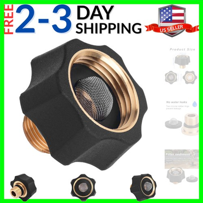 #ad Garden Hose to Pressure Washer Adapter 3 4quot; Female to 3 8quot; Male Inlet Fittin... $16.19