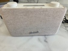 Roberts PLAY FM Grey White Lightweight Portable Battery Powered Radio MW/LW