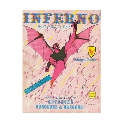 Judges Guild D&D Modul Inferno (1st) VG