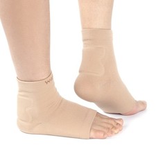 1 Pair Achilles Tendon Protector Compression Gel Cushion Padded Support SM