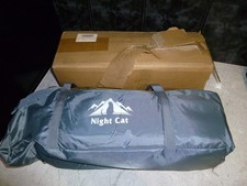 NIGHT CAT 3 PERSON TWO ROOM TENT NEW