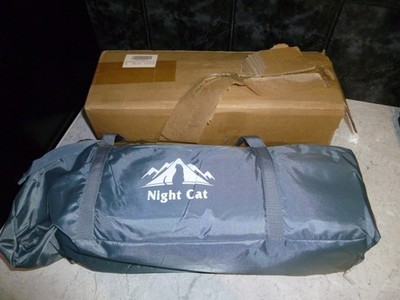 NACHT KATZE 3 PERSONEN ZWEIZIMMERZELT NEU