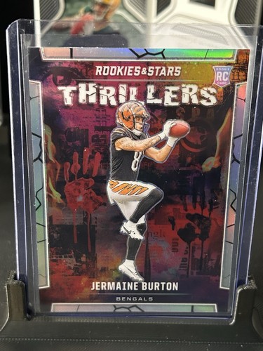 2024 Panini Rookies & Stars - Thrillers Silver #T-JBN Jermaine Burton (RC) - Foto 1 di 2
