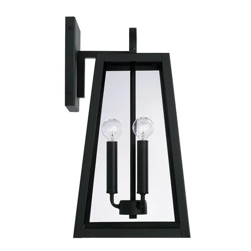 Capital Leighton 19 1/2" High Black Outdoor Wall Light - Picture 5 of 6