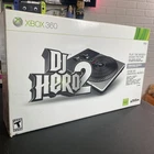 Mirosoft Xbox 360 - DJ Hero 2 Turntable Bundle - Factory Sealed & Brand New