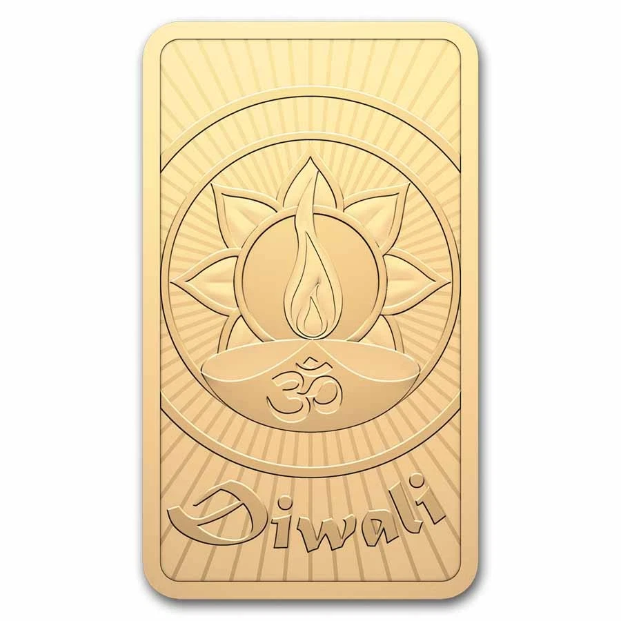 10 Gramm Goldbarren - RCM Diwali (im Assay) - Bild 3 von 4