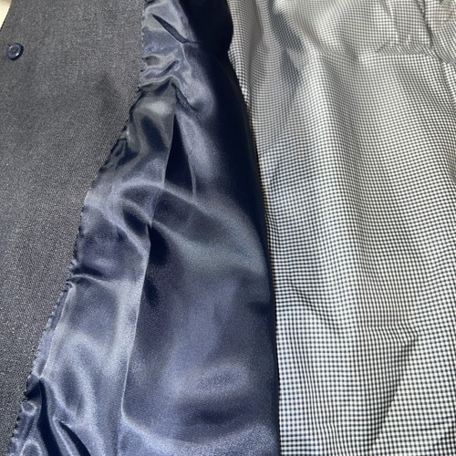 Tommy Hilfiger Folly cappotto denim uomo taglia large blu indaco prezzo al dettaglio consigliato $ 350 nuovo con etichette - Foto 10 di 10