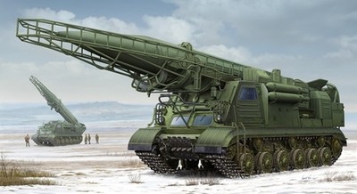 Trumpeter 01024 EX-SOVIET 2P19 LAUNCHER WITH R-17 MISSILE 1:35 Modellbausatz