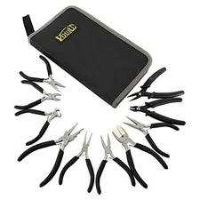 10-Piece Jewelry Pliers Set Jewelry Making Tools 