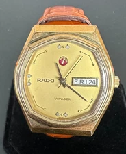 RADO Voyager, 35mm, Ref. # 636.3420.2 Swiss Automatic Watch; Runs Great!