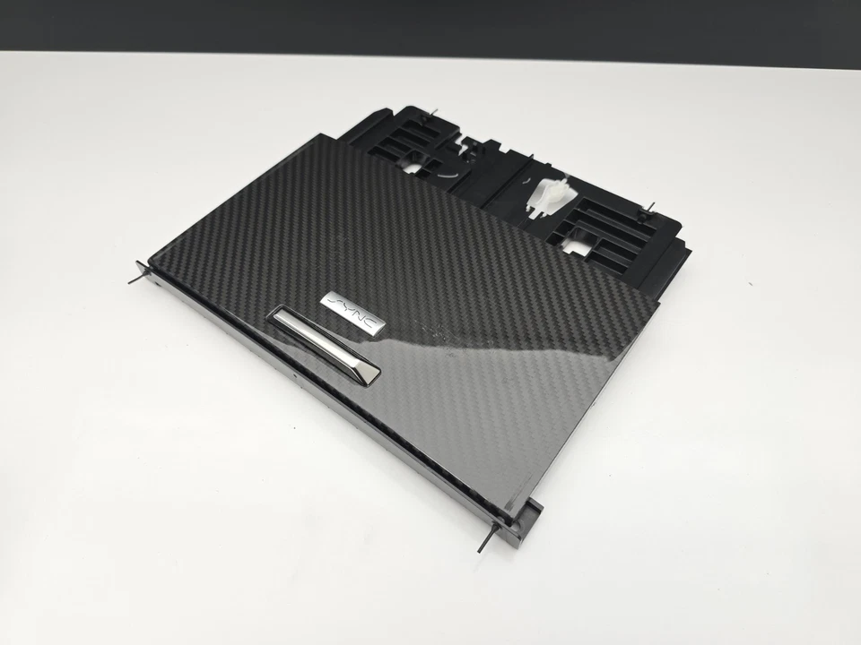 2017-2020 FORD F150 RAPTOR CENTER CONSOLE CARBON FIBER TRAY LID FL3B15045P77A - Image 2 of 4