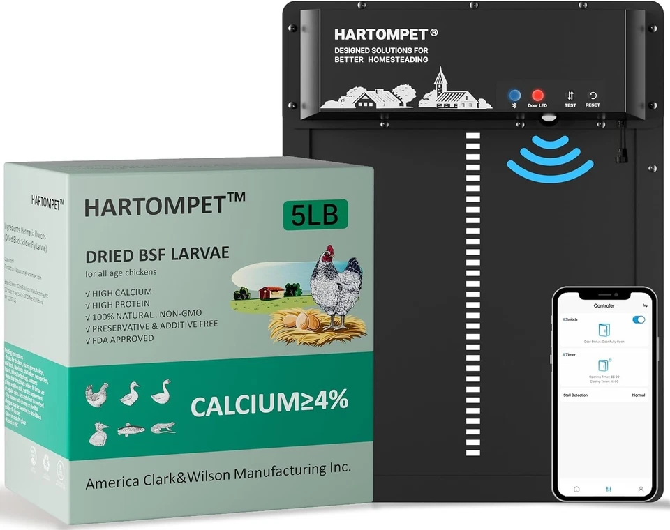 Sustainable 5 lbs Black Soldier Fly Larvae Treats - Perfect for Poultry - Image 4 of 4