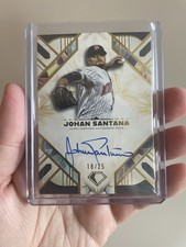 Johan Santana Base Auto /25 - 2025 Topps Diamond Icons #AC-JSA Twins