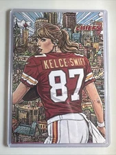 Custom Taylor Swift Travis Kelce Kansas City Chiefs Art Print Swelce Engagement