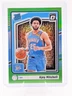 2024-25 Panini Donruss Optic Ajay Mitchell Lime Green Prizm Rated Rookie /149