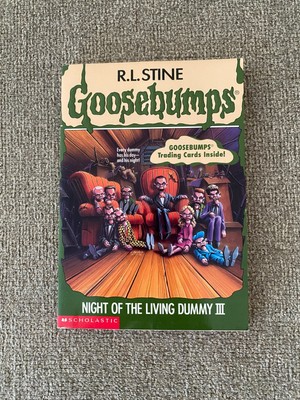 Like New 1st print Goosebumps #40 Night of the Living Dummy III ~ R.L. Stine