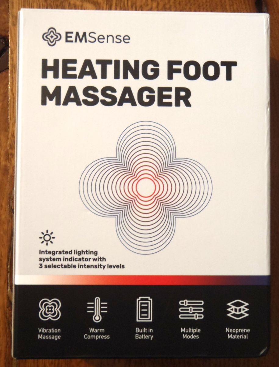 Emsense Heating Foot Massager - Neuropathy Massager Nerve (TD01-FM-128) NIB NEW Emsense Heating Foot Massager - Neuropathy Massager Nerve (TD01-FM-128) NIB NEW