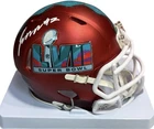 Kansas City Chiefs Joshua Williams Signed SB LVII Mini Helmet JSA Certified