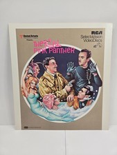 Vintage 1980's "The Pink Panther" RCA Selectavision Video Discs Store Display