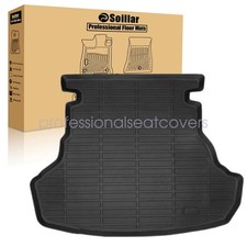 For 2012-2017 Toyota Camry Cargo Trunk Liner Cover Floor Mat Tpe Weather Black For 2012-2017 Toyota Camry Cargo Trunk Liner Cover Floor Mat Tpe Weather Black