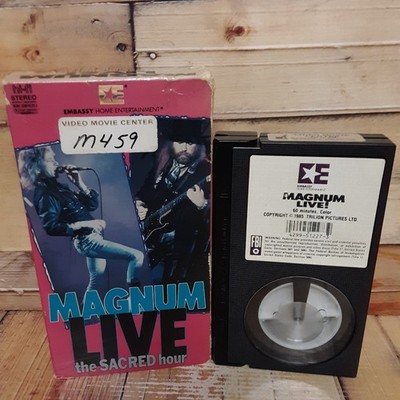 Magnum Live The Sacred Hour (Betamax / Beta Used) Music Concert