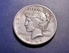 XF 1921 U.S. Peace Dollar