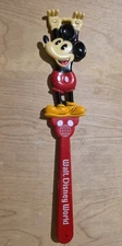 VTG 70s Mickey Mouse Back Scratcher Walt Disney World Souvenir 15.5" Hong Kong