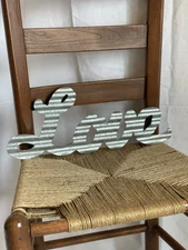 Tin Decor “Love” Sign - Rustic Style 