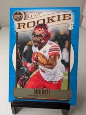 2020 Panini Legacy - Rookies Zack Moss #186 Indigo 15/25 (RC)
