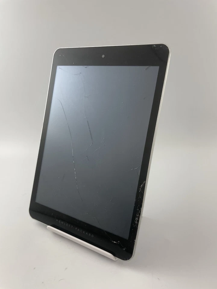 HP 8 G2 1411 Silver 8" 16GB Wi-Fi Android Tablet Cracked Spares & Repairs #D - Image 4 of 4