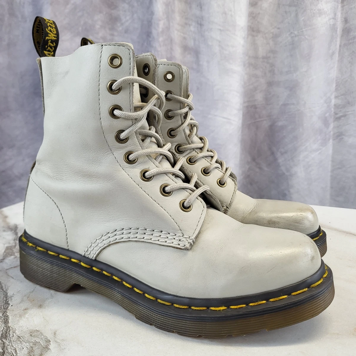 Dr. Martens Pascal White Boots for Women for sale | eBay display picture 1
