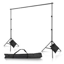 10Ft Pro Photography Photo Backdrop Support Stand Set Background Crossbar Kit