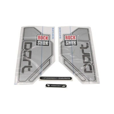 Rock Shox Aufklebersatz Dart mattsilber 11.4015.477.050 #180