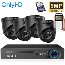 OnlyHD CCTV Camera System DVR 5MP Lite 8 Channel Video Recorder With Hard Drive