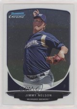 2013 Bowman Chrome Prospects Jimmy Nelson #BCP140 0b3