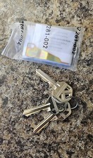 Kwikset Factory 10119 Cut Keys A Set of 4 Alike Smart Keying Tool 20622 ,Inst.