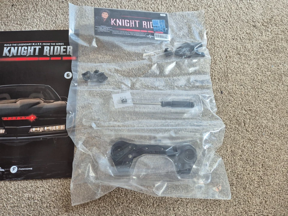 1/8 FANHOME DEAGOSTINI BUILD THE K2000 KITT K.I.T.T. KNIGHT RIDER CAR ISSUE 6 - Image 2 of 3