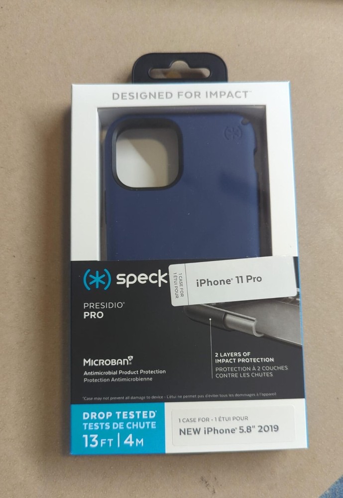 LOT of 48 Speck Presidio Pro Slim Fit iPhone 11 Pro Case - Coastal Blue/Black