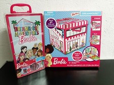 Barbie Kleiderschrank Koffer Traumhaus Villa Set zum Mitnehmen Extra PopUp