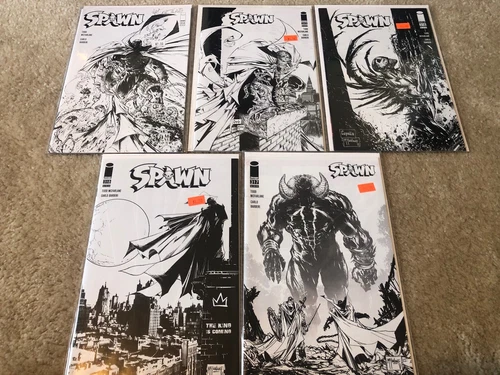 Spawn #314-318 Sketch variant Lot Of 5!