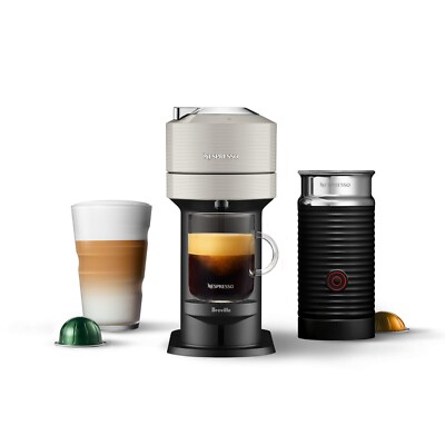 Grey Delonghi Nespresso Vertuo Next Coffee Espresso Maker w